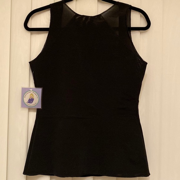 Suzanne Somers Collection ‘hold it in’ Cami tank black medium low back - Picture 1 of 8